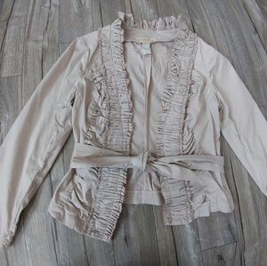 Medium Ruffled Blazer